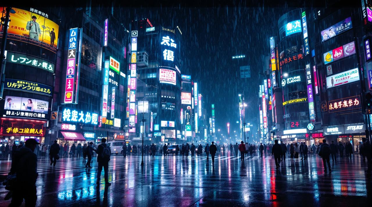 神马视频4K：东京霓虹——赛博城市美学